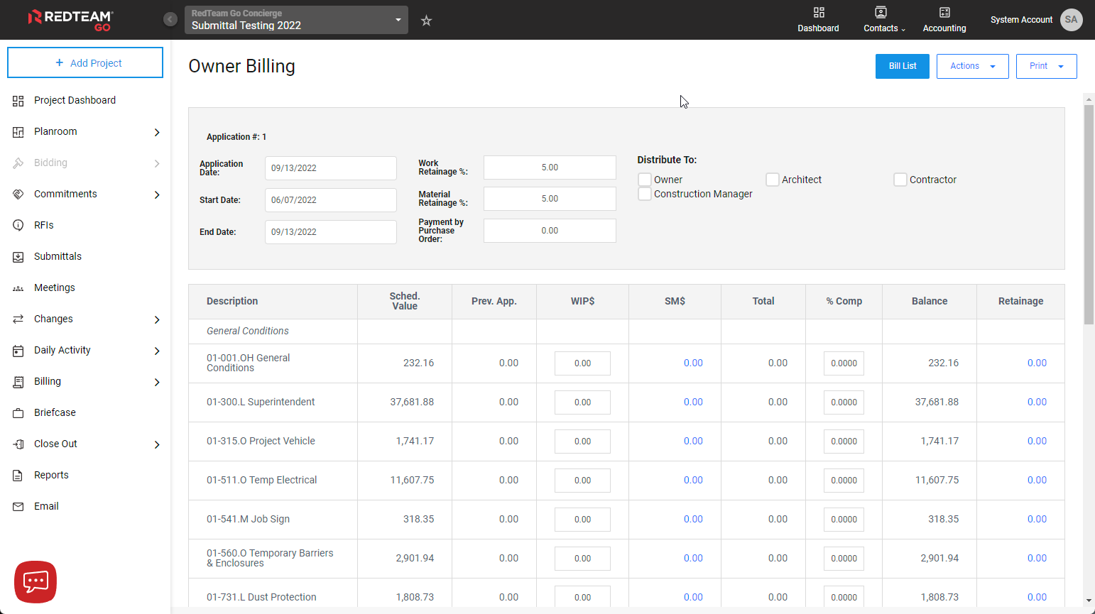 screenshot of RedTeam Go
